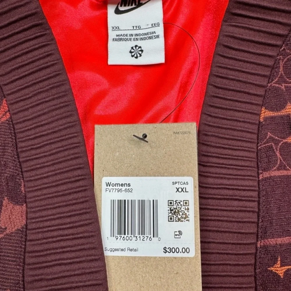 RARE NIKE Naomi Osaka Jacquard Jacket size XXL - Picture 7 of 13